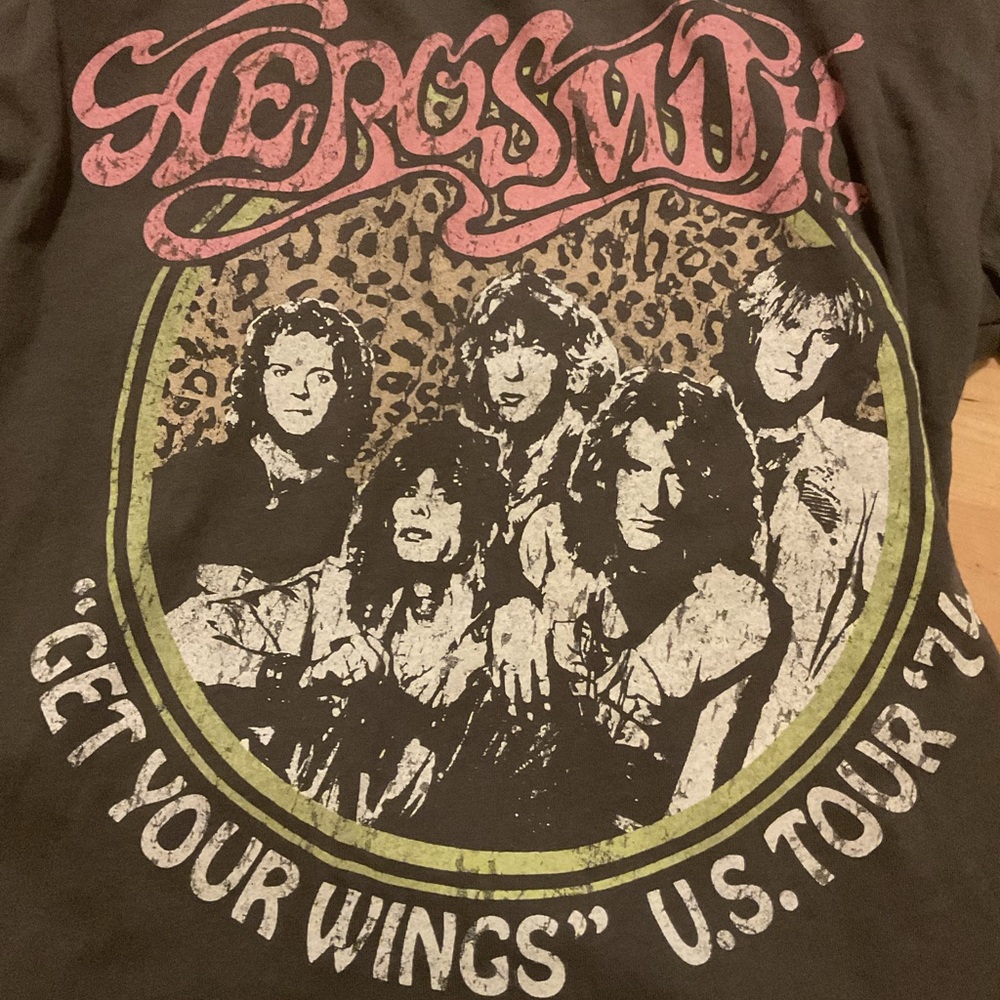 Aerosmith Graphic Band Tee